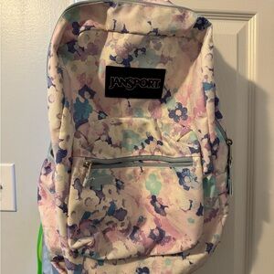 Jansport Pastel Floral Backpack